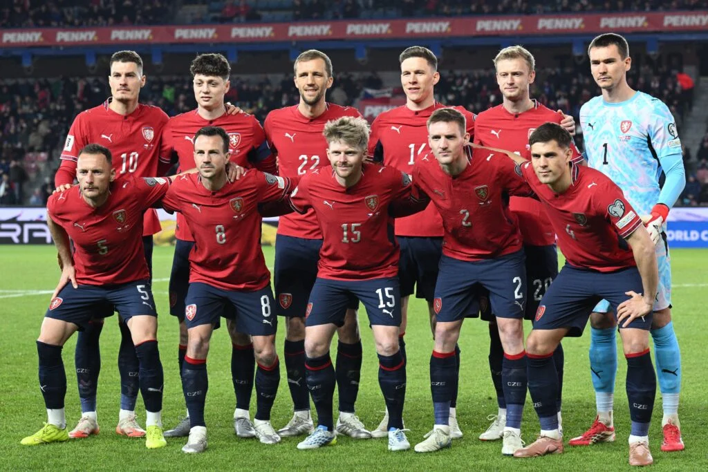 team photo for Csehország