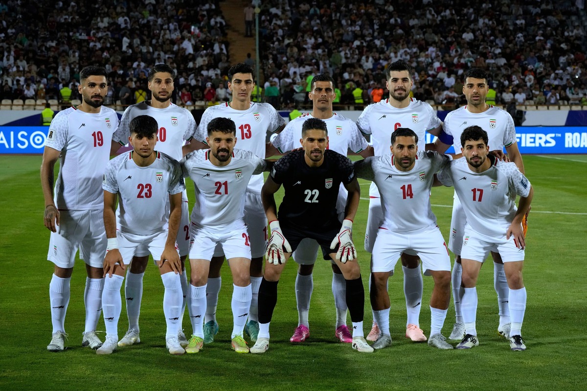 team photo for Irán