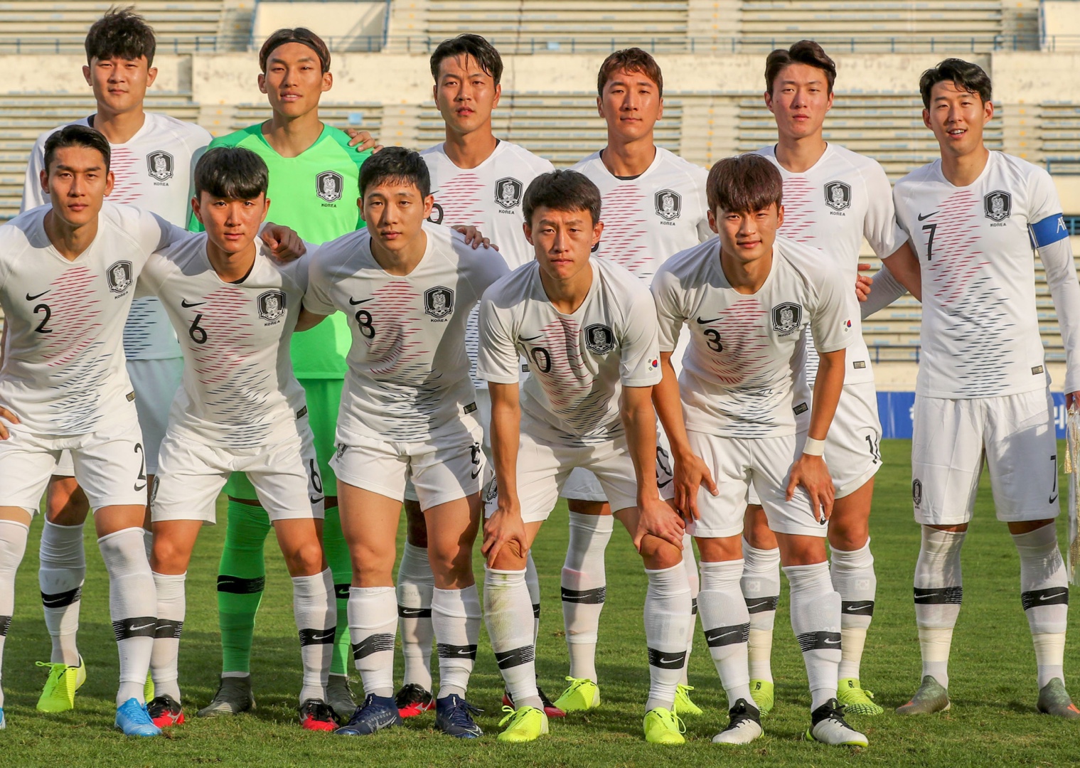 team photo for Dél-Korea
